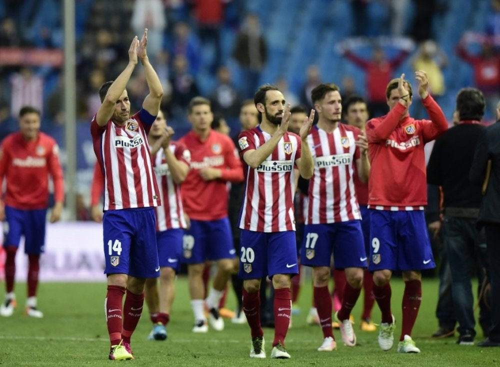 El Atlético sueña con llevarse su primera Champions. AFP