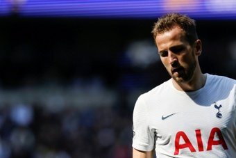 O Tottenham trabalha na sua nova dupla de ataque: Kane-Richarlison.AFP