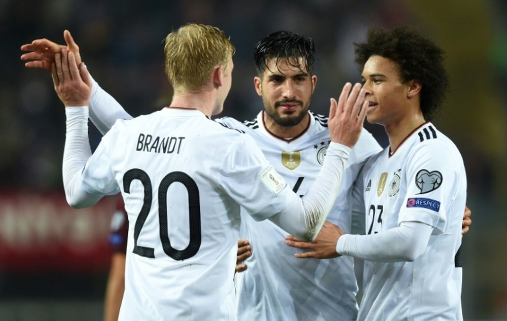 Germany are the top seed in Group F. AFP