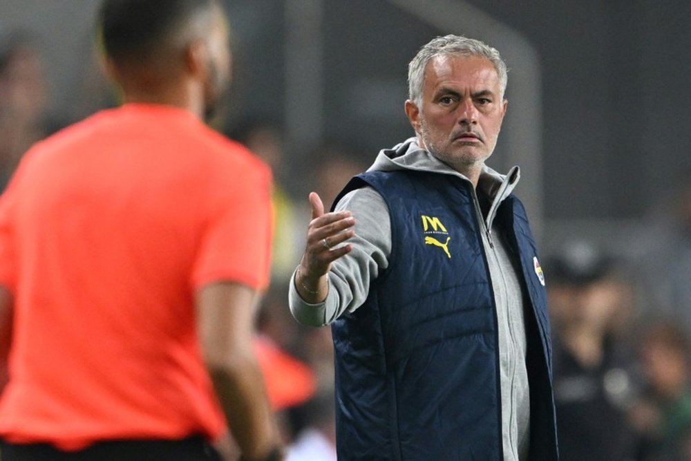 Mourinho remains focused on leading Fenerbahce to success. AFP