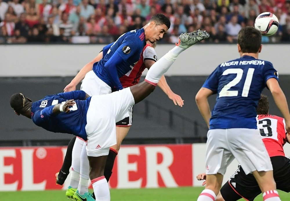 United suffered a disappointing 1-0 defeat to Feyenoord on Thursday evening. AFP