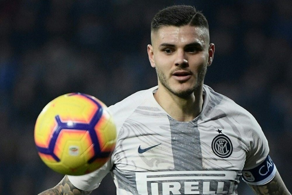 Icardi is negotiating with Inter Milan. AFP