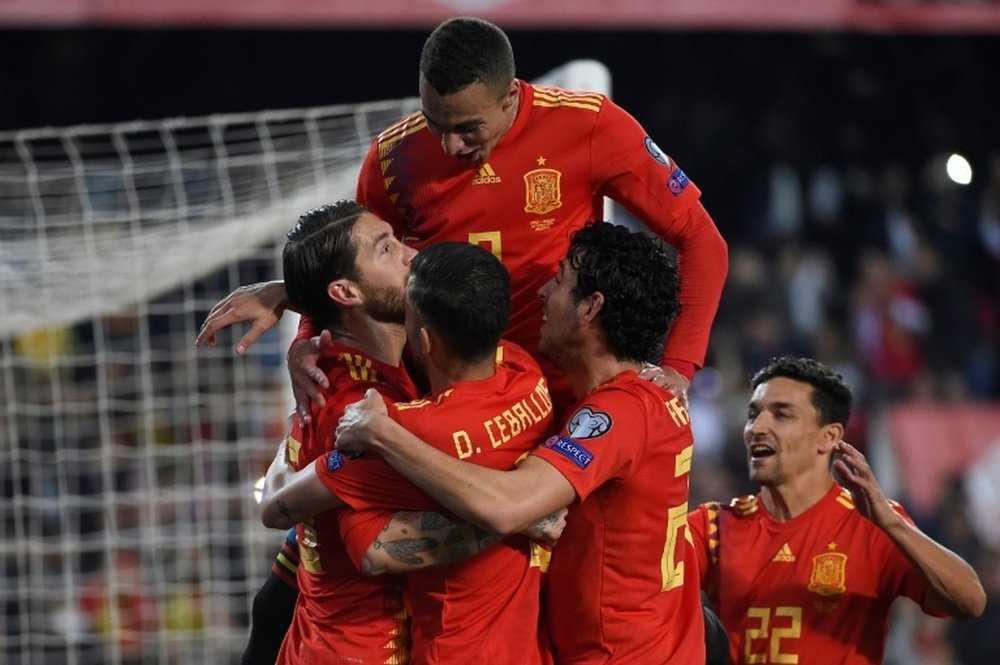 Spain beat Norway 2-1 on Saturday. AFP