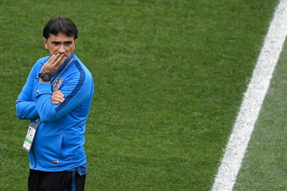 Dalic reconoció que será difícil enfrentarse a España. AFP