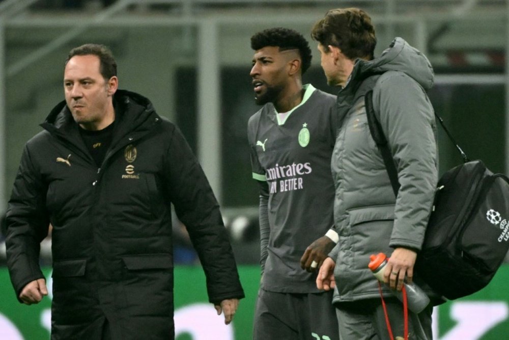 Emerson Royal is set to join Flamengo from AC Milan. AFP