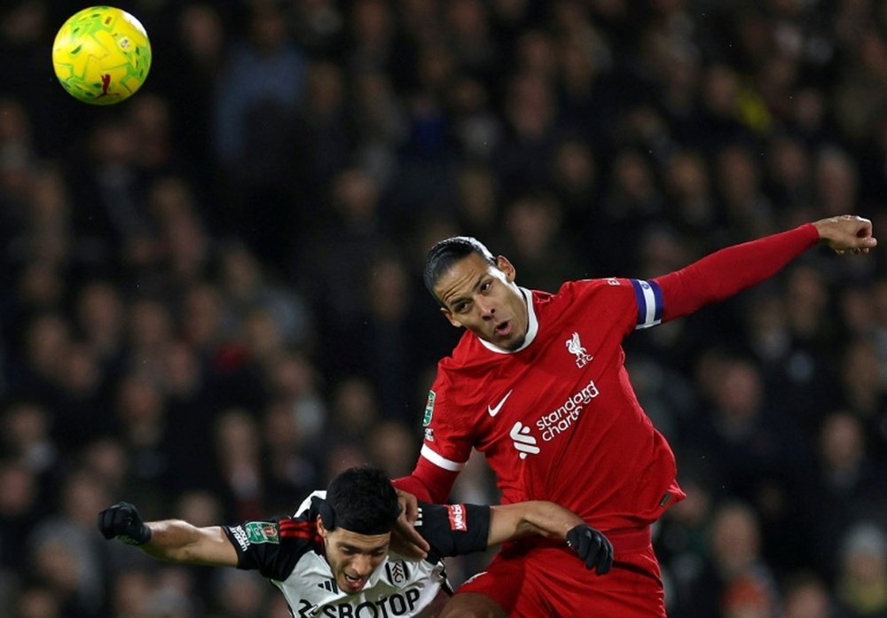 Van Dijk admits Liverpool have a big job to replace Jurgen Klopp. AFP