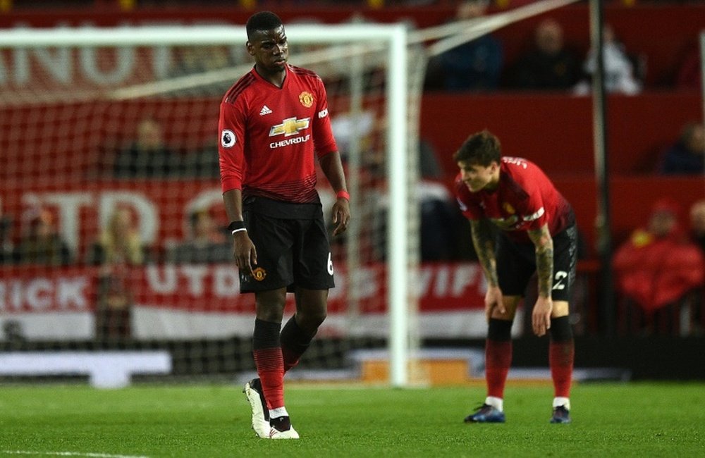 Manchester quer continuar com Pogba. AFP