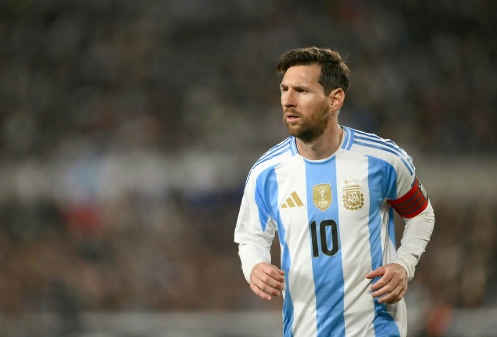Lionel Messi is preparing to play his last World Cup qualifier in Buenos Aires. AFP