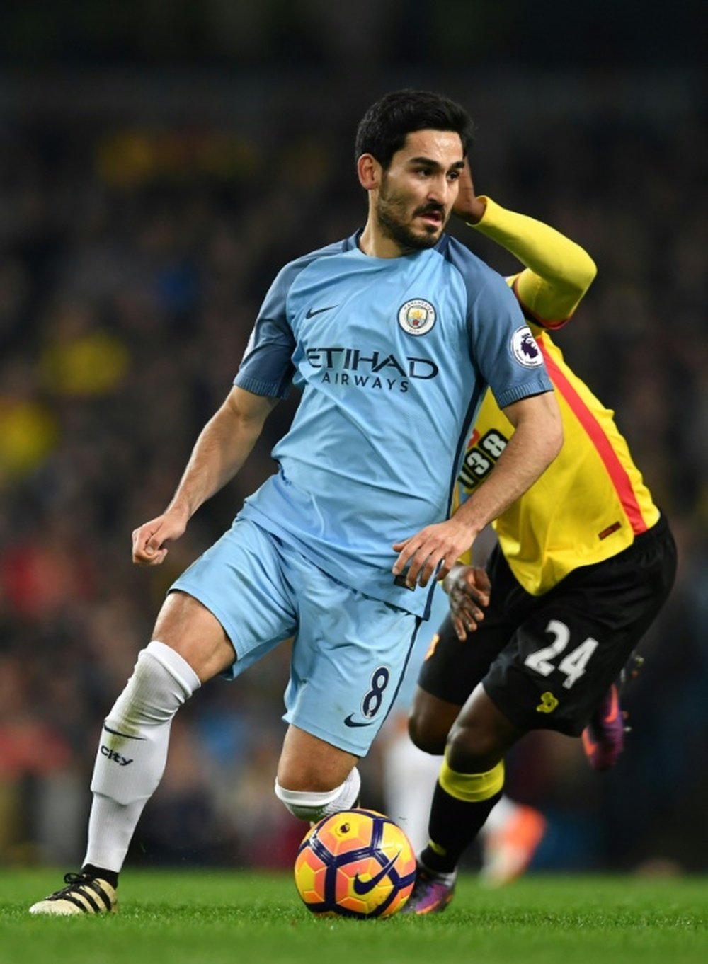 Gundogan was inspired by the reaction of his adopted city. AFP