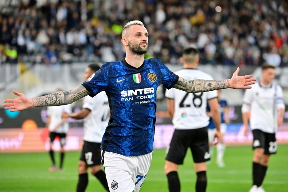 El Tottenham se interesa por Brozovic. AFP