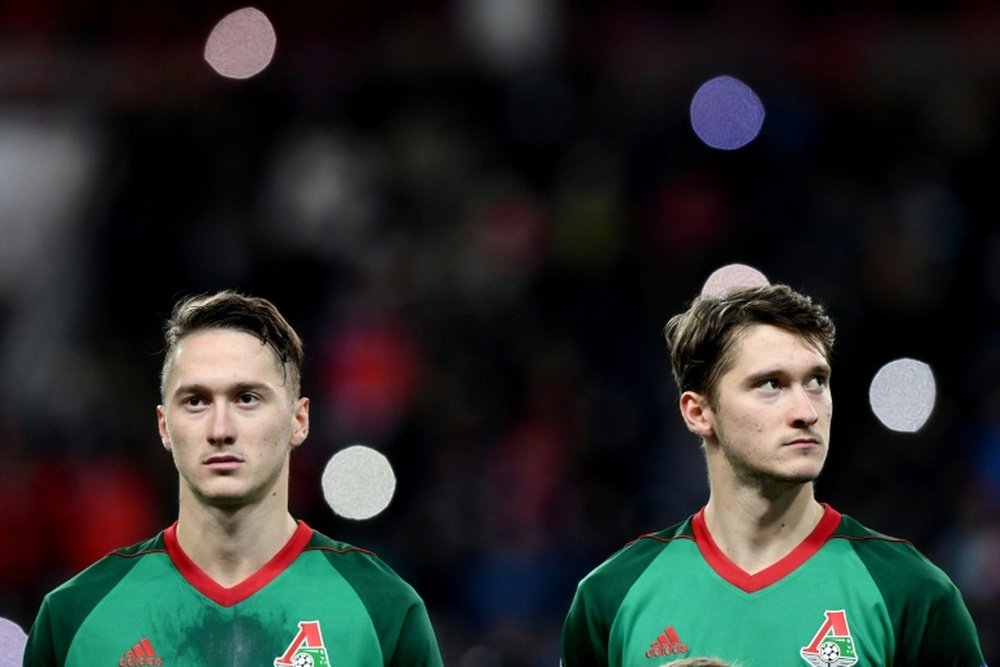 Anton y Aleksey Miranchuk amenazan el Wanda Metropolitano. AFP