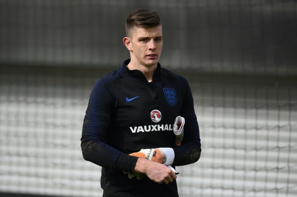 Nick Pope has revealed how he discovered he would be going with England to the World Cup. AFP