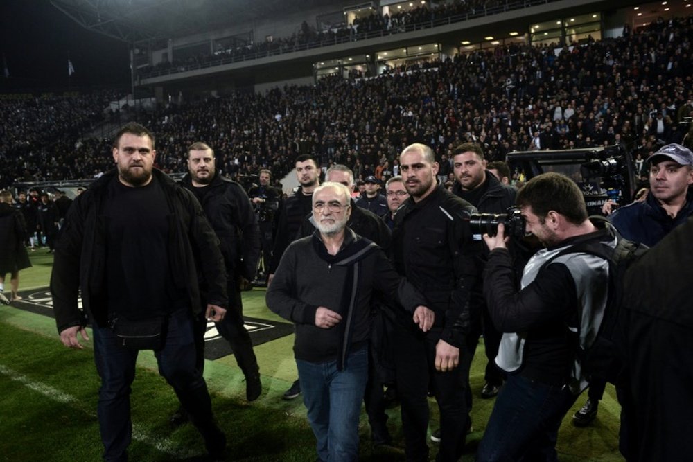 Los incidentes del PAOK-AEK le empiezan a pasar factura al equipo de Salónica. AFP