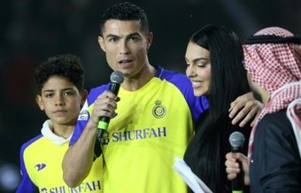Fernando Hierro assured that the Saudi club is still negotiating with Cristiano Ronaldo. AFP