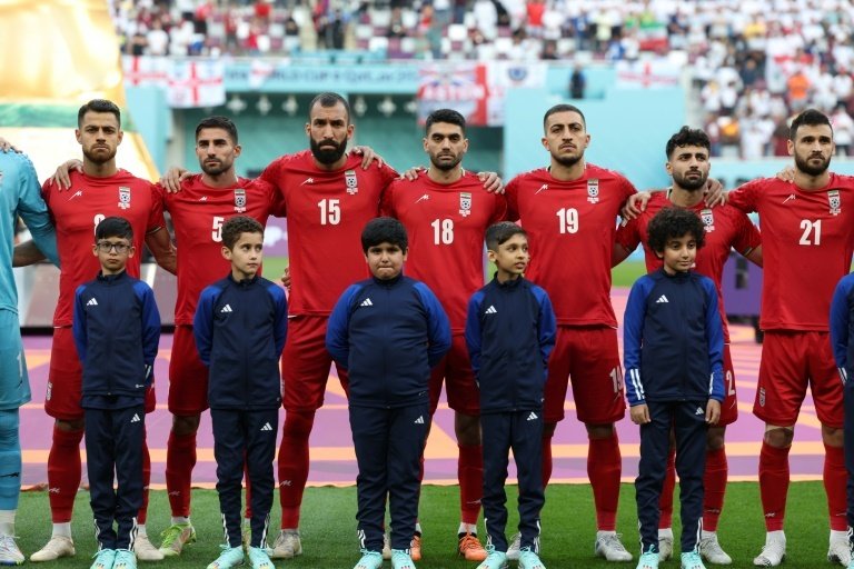 Iran refused to sing national anthem. EFE