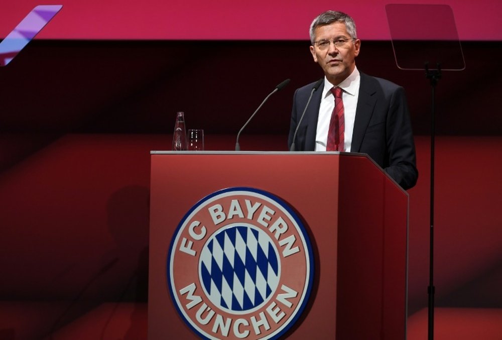 El presidente del Bayern, a por 2024 con ambición. AFP
