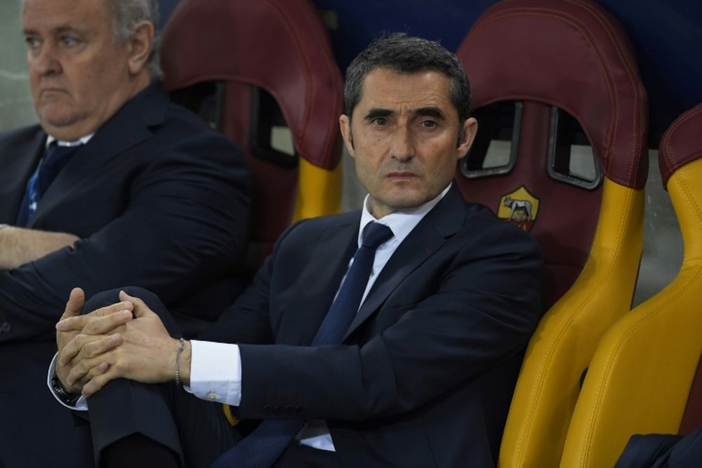 Valverde quer esquecer derrota com a Roma. AFP