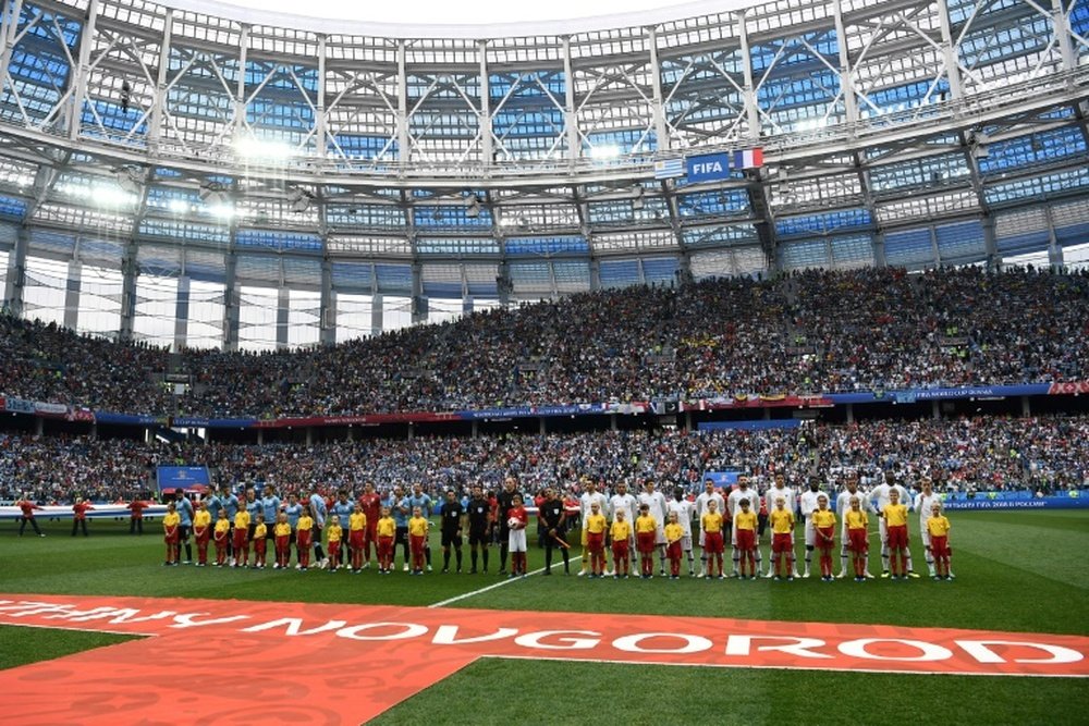 Russia's stadiums face an uncertain future. AFP