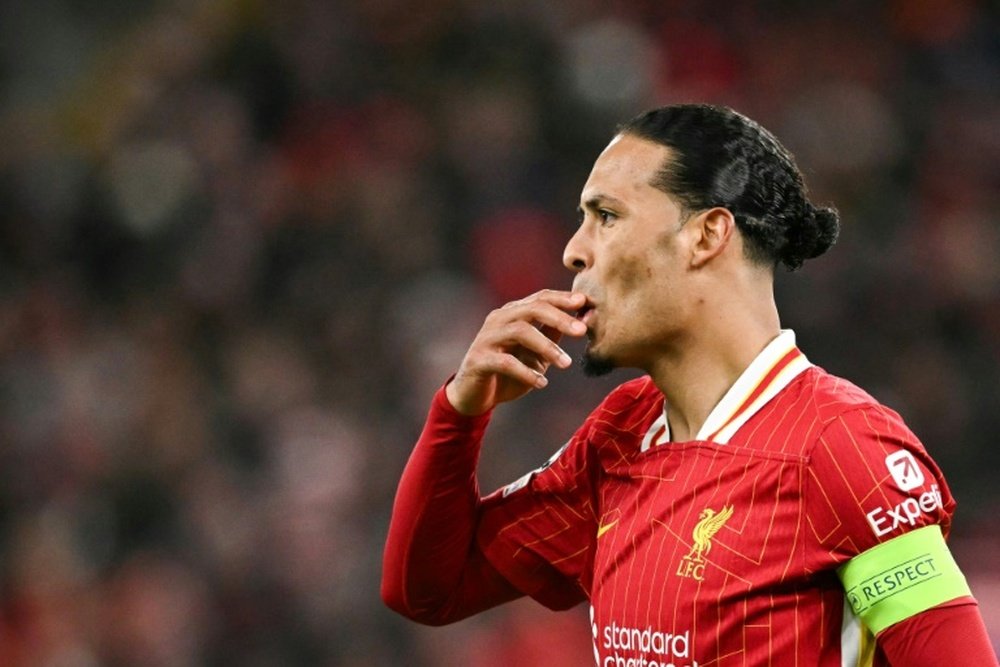 Virgil van Dijk n'est pas dans le viseur du Bayern Munich. AFP