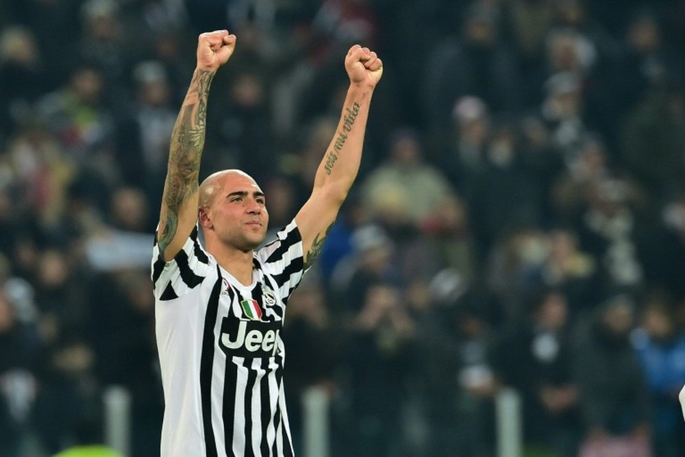 El jugador de la Juventus no quiere marcharse de Italia. AFP