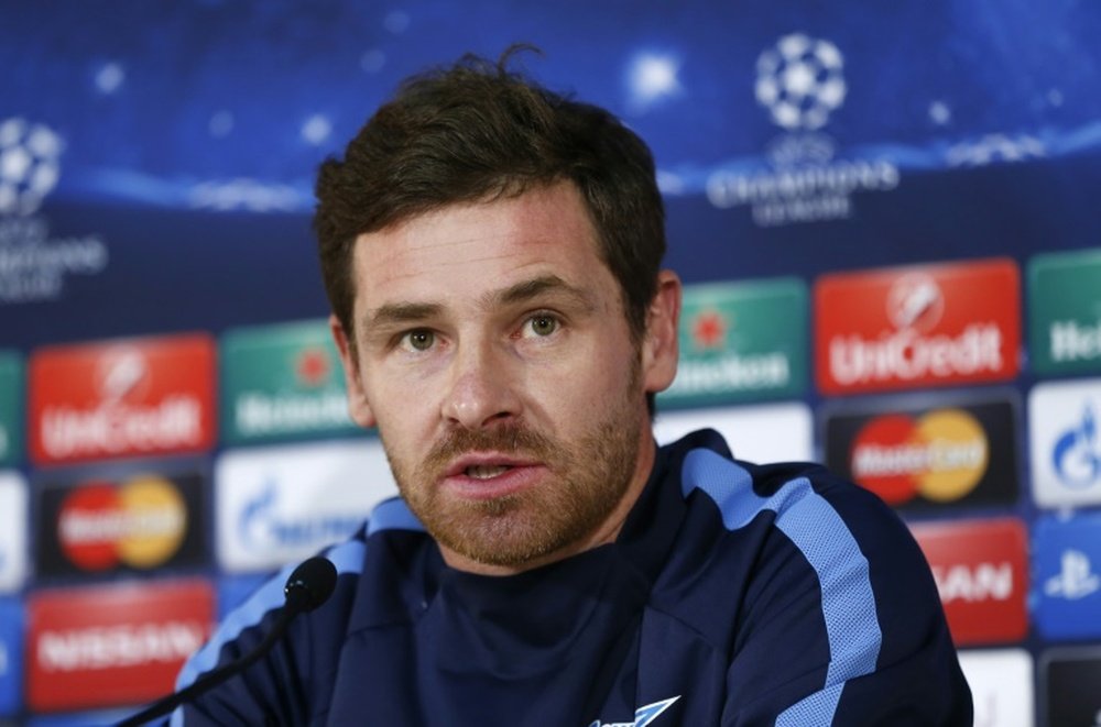 Portuguese manager Andre Villas-Boas took over at Zenit St. Petersburg in 2014