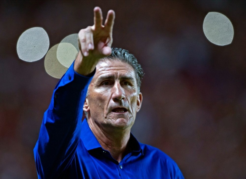 Edgardo Bauza, pictured on March 15, 2015, has been named Argentinas new football coach