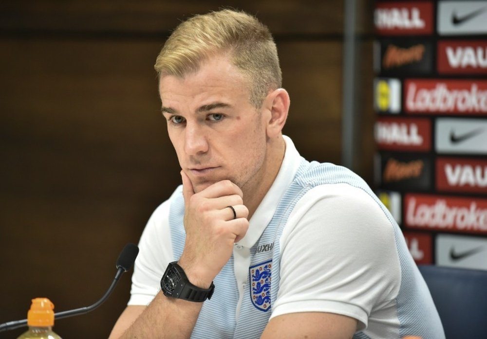 Hart in dark over Man City future. AFP