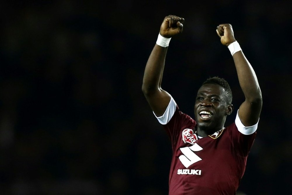 Afriyie Acquah had a busy afternoon against Sampdoria, registering a goal and a red card. AFP