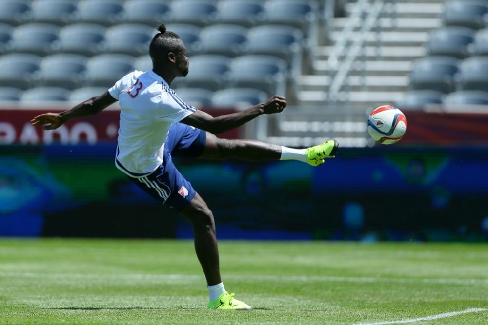 Kei Kamara, pictured on July 28, 2015, led the MLS with 22 goals last year