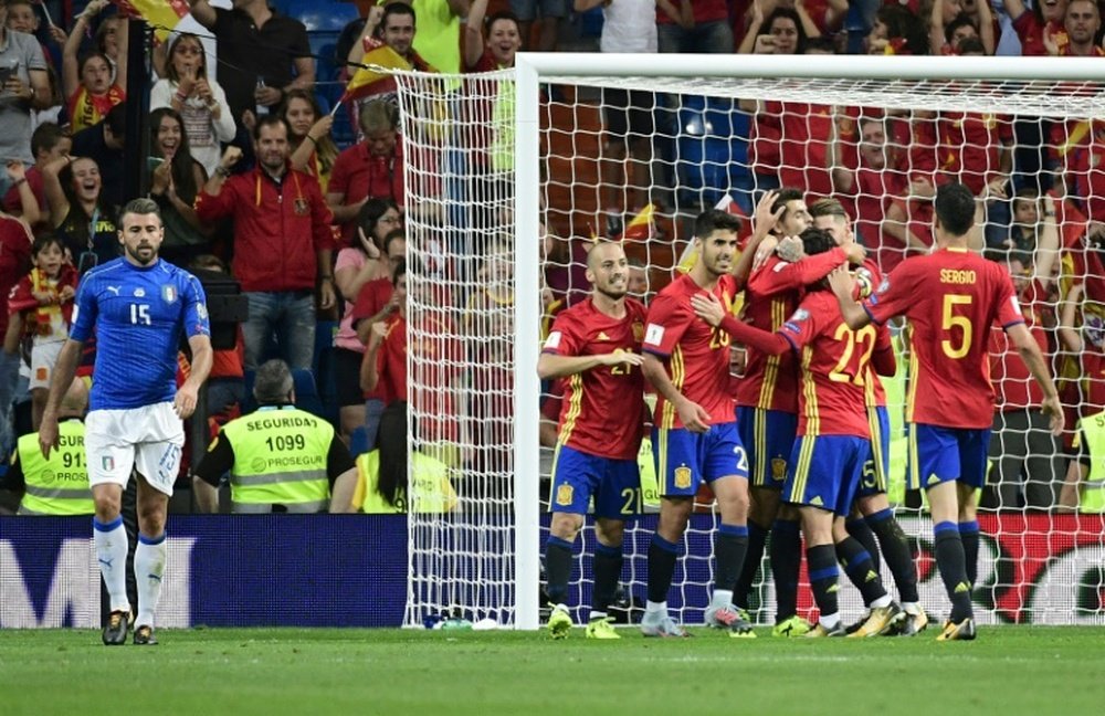 Italia-España, una rivalidad mediterránea para la 'Final Four'. AFP