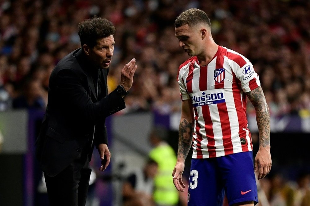 Trippier explicó sus motivos para cambiar el Tottenham por el Atlético. AFP