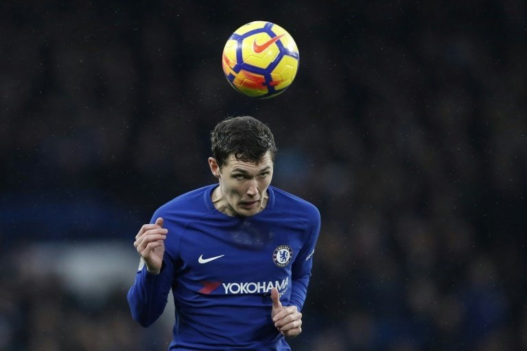 Christensen only has Chelsea on his mind. AFP