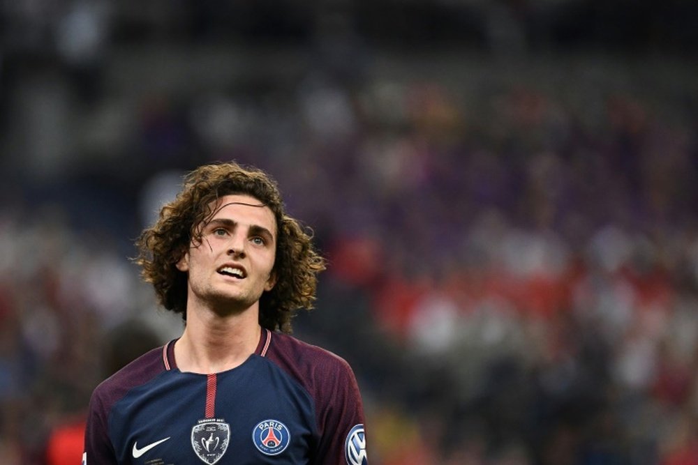 Rabiot is out of contract, and Juventus could be his next destination. AFP