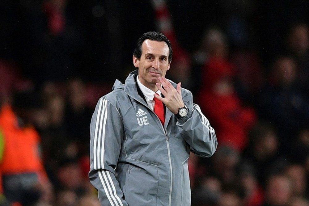 Unai Emery could well replace Bruno Lage at Benfica. AFP