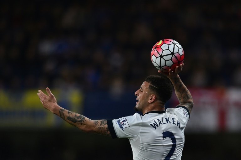 Walker podría abandonar el Tottenham a final de temporada. AFP