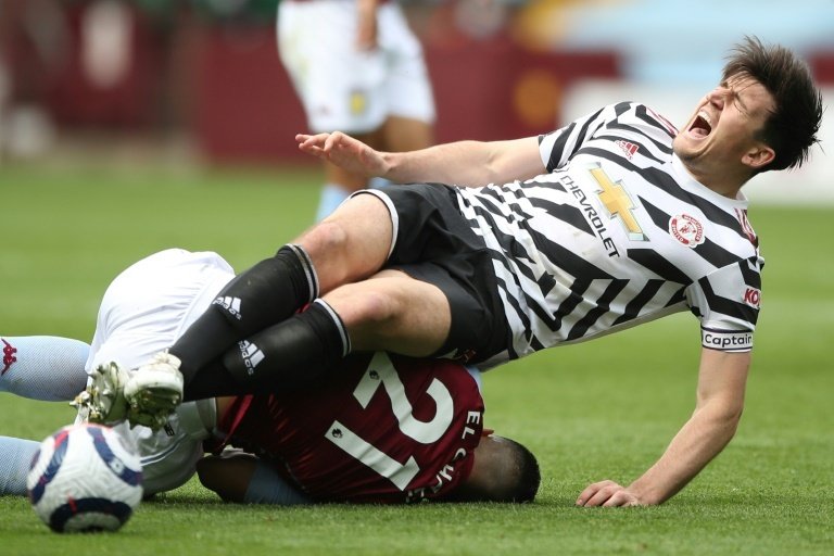 Inglaterra espera a Maguire. AFP