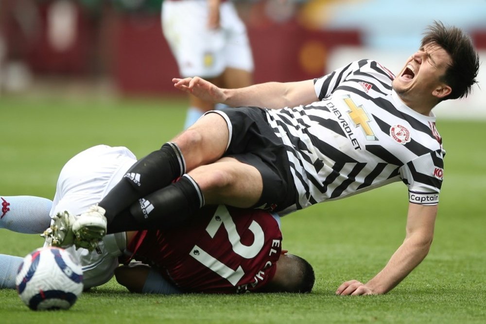 Inglaterra espera a Maguire. AFP