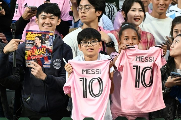 Messi no fue titular, pero tuvo minutos en Tokio