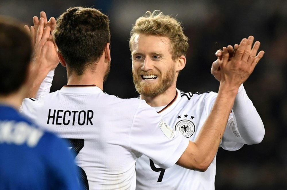 Schurrle scored twice against Azerbaijan.