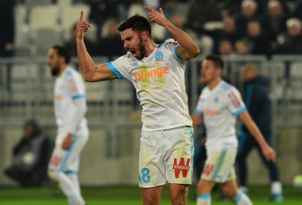 L'OM s'est sauvé du match nul. AFP