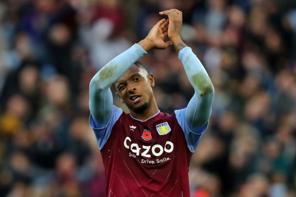 Konsa is set to be sidelined for the match against Crystal Palace on Saturday. AFP