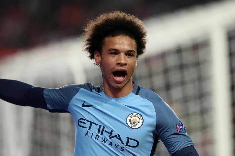 Sane says City need to improve if they want to win the Champions League. AFP
