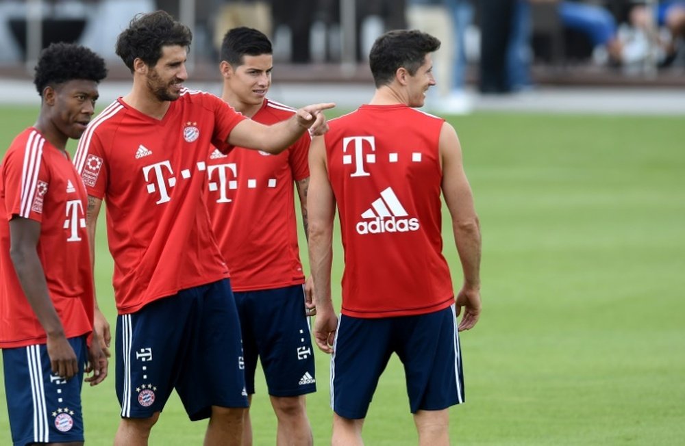 El Bayern es uno de los clubes que se encuentra en China. AFP