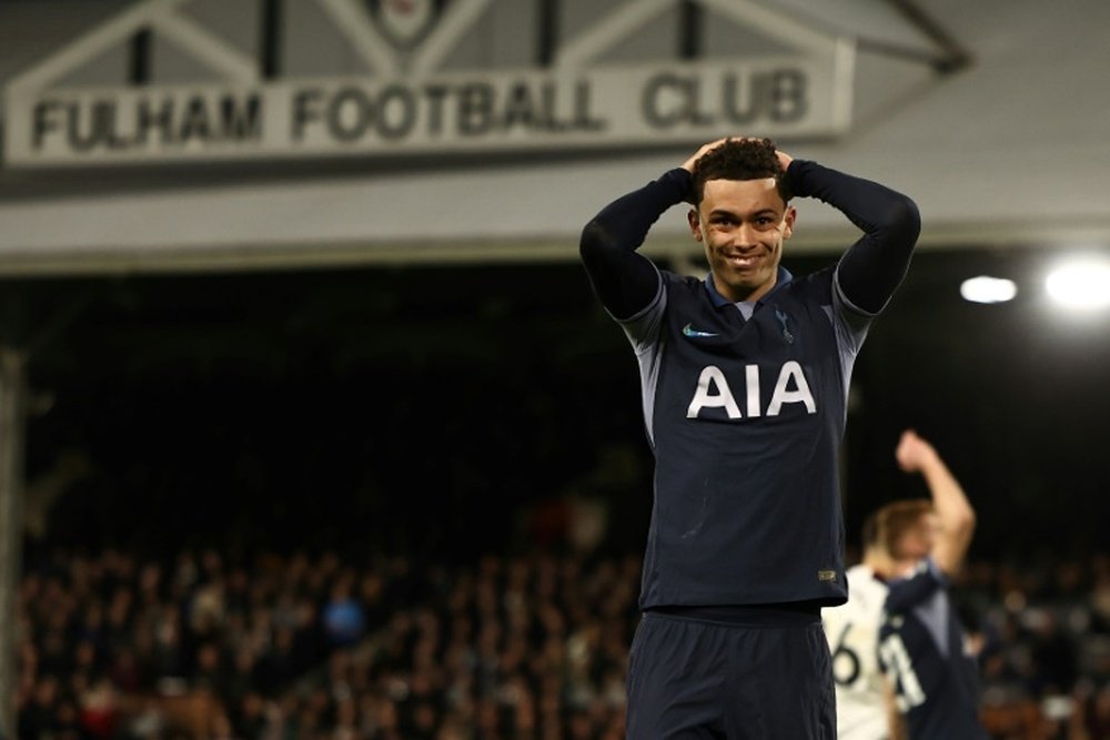 Tottenham crashed to a damaging defeat at Craven Cottage. AFP