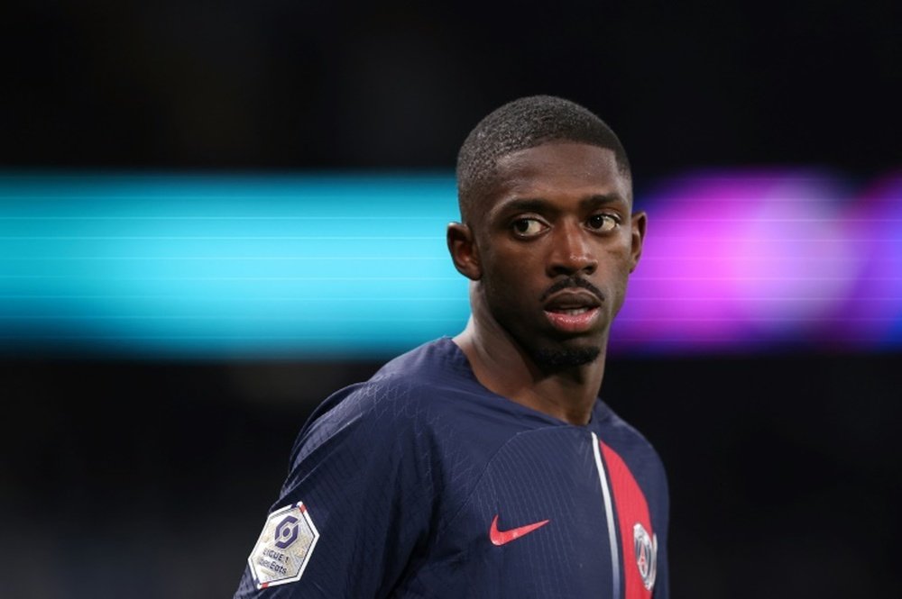 Ousmane Dembélé justifie son départ du FC Barcelone. afp