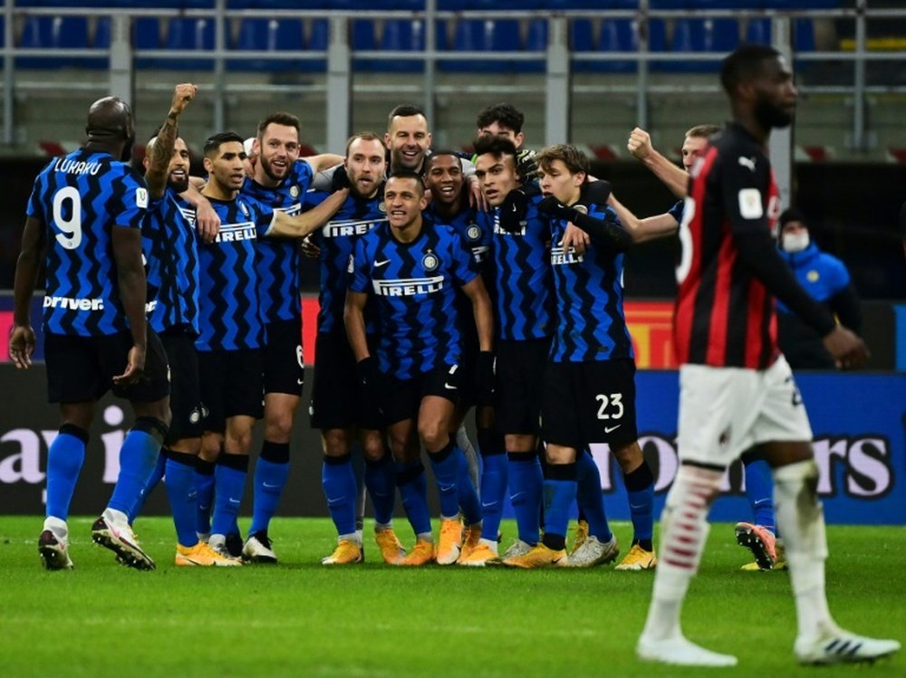 El Inter, contra las cuerdas: necesita 200 millones de inmediato. AFP