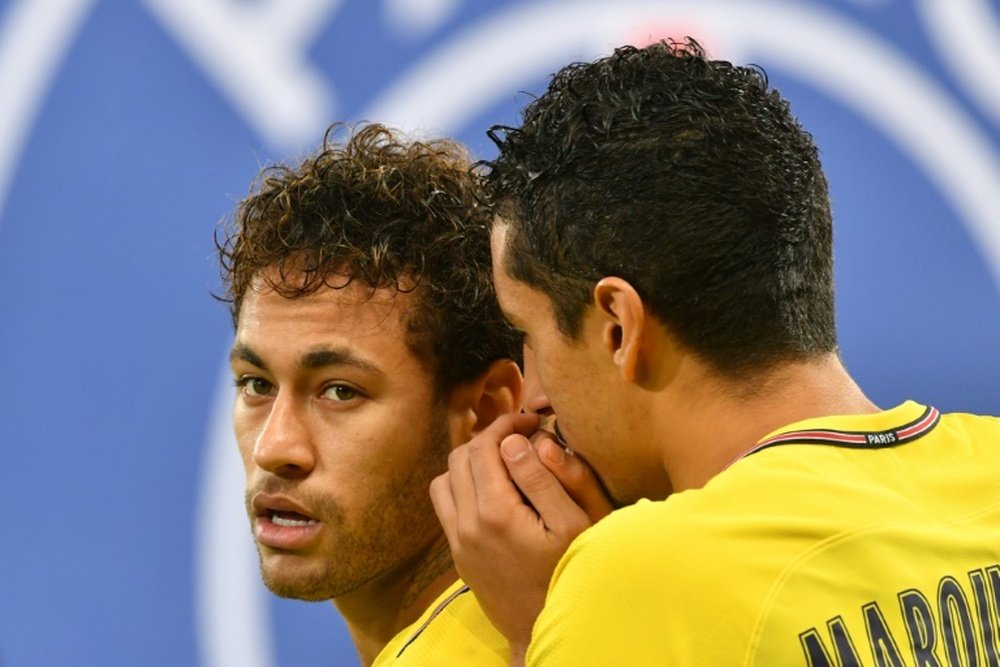 Marquinhos falou sobre Neymar. AFP