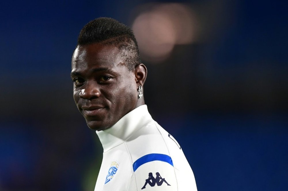 Mario Balotelli will wear the number 45 shirt for Genoa. AFP