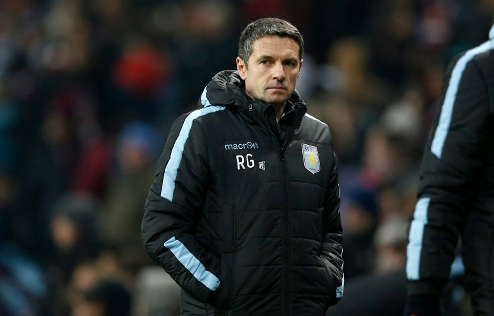 Aston Villa's manager Remi Garde is disappointed by Lescott's Twitter post. BeSoccer