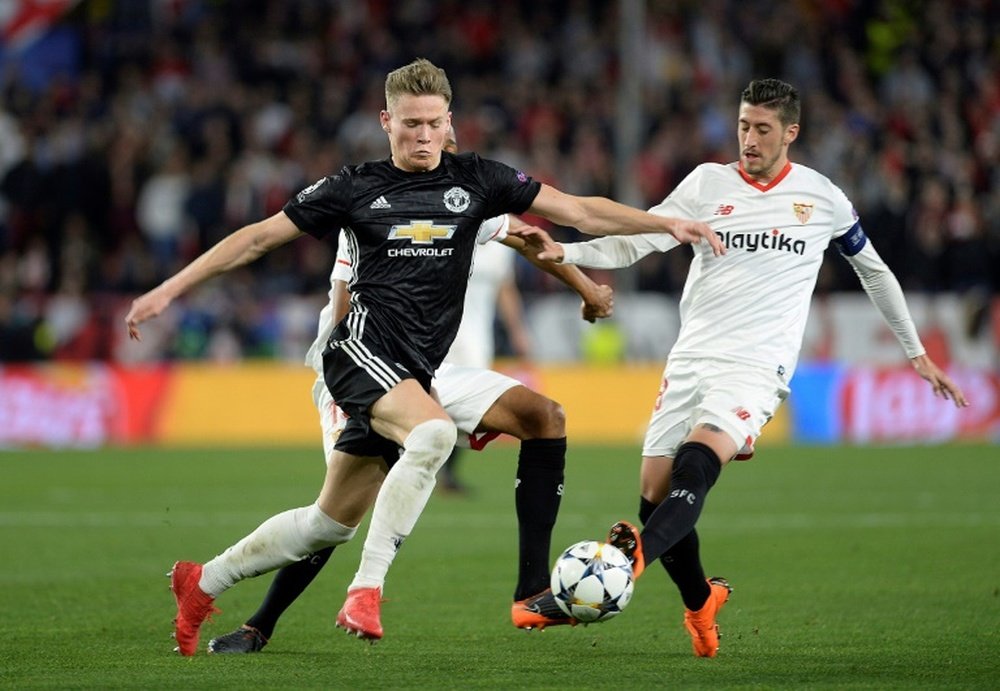 McTominay wants to repay the boss for his faith. AFP